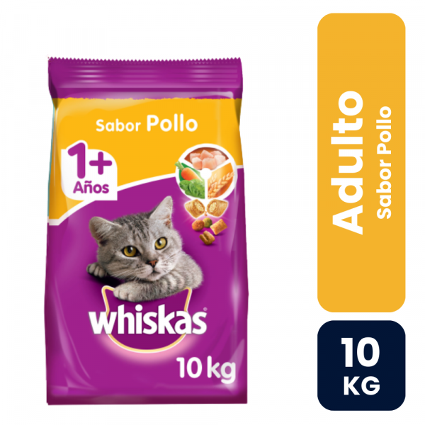 Whiskas Adulto 1+ Pollo 10kg