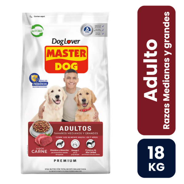 Master Dog Adulto Carne 18kg