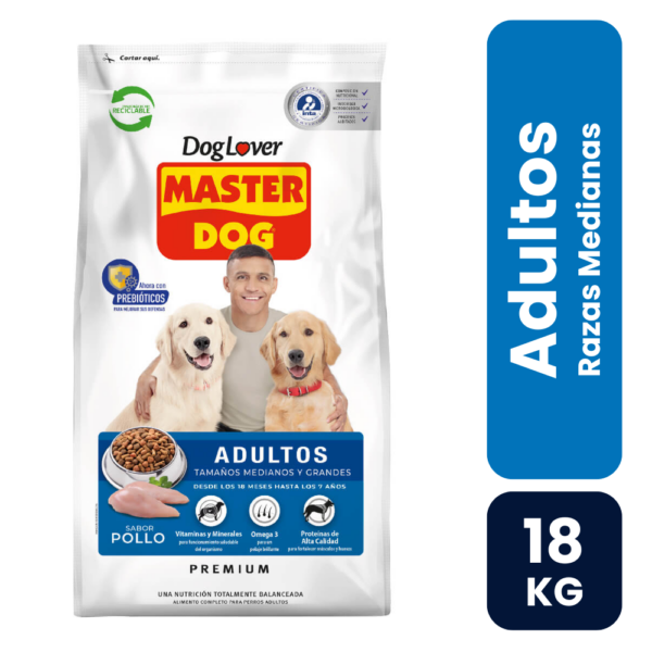 Master Dog Adulto Pollo18kg