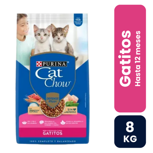 Cat Chow Gatitos 8kg
