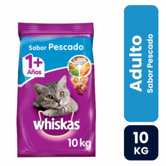 Whiskas Adulto 1+ Pescado 10kg
