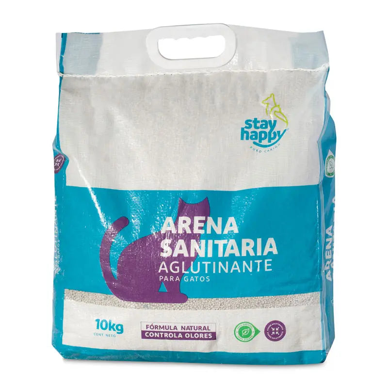 ARENA STAY HAPPY AGLUTINANTE NATURAL 10 KG