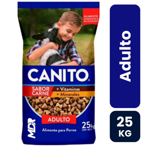 Canito Adulto Carne 25kg
