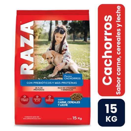 Raza Perro Adulto Carne 15kg
