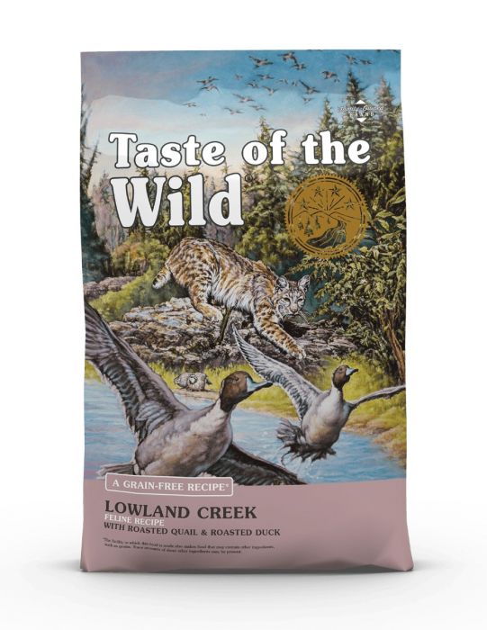 TASTE OF THE WILD GATO LOWLAND CREEK (PATO) 6.6KG